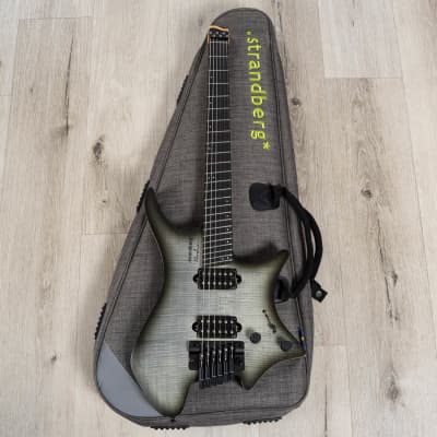 Strandberg Boden Prog NX 6 Multi-Scale Headless Guitar, Charcoal Black image 10
