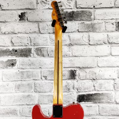 Fender Custom Shop Master Built – Jason Smith – 50's Esquire Heavy Relic – Fiesta Red image 7