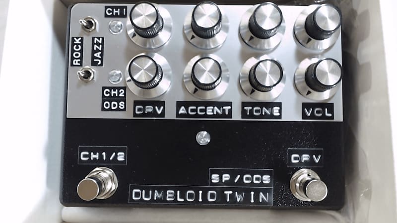 Shin's Music Dumbloid Twin 2-Channel SP Overdrive Black Hammer Pedal