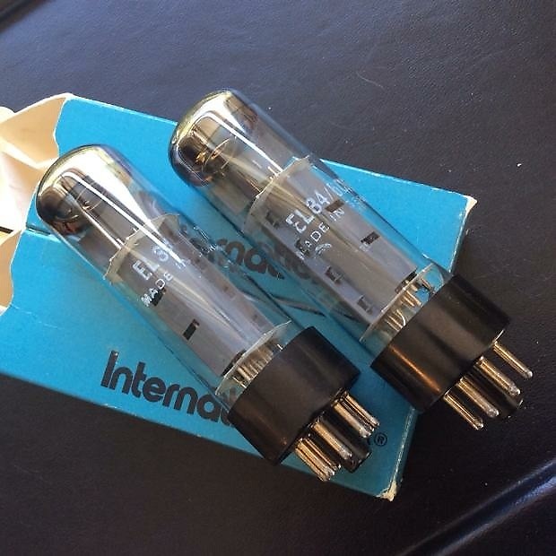 NOS Vintage Siemens El34 6ca7 fx-4 1960 power tubes