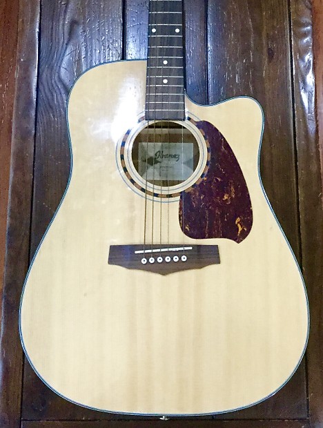Ibanez PF5ECE NT 14 01 Acoustic Electric Guitar 2005