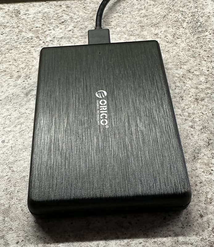 500gb external harddrive. Mid 00s - Black | Reverb