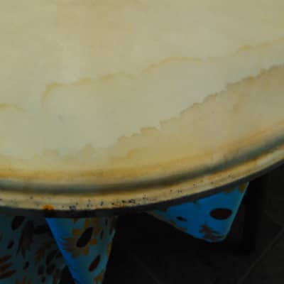 leedy and ludwig bass drum 1950 white image 11