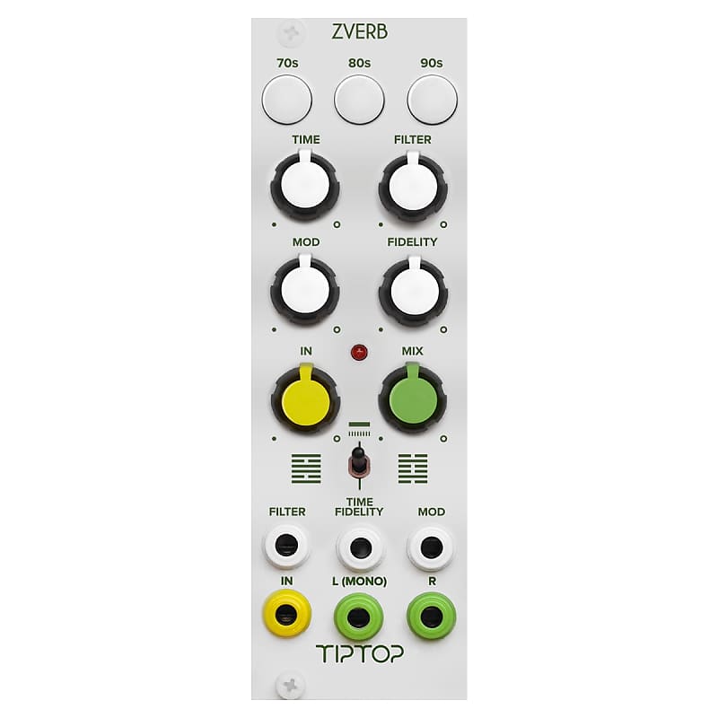 TipTop Audio ZVerb Eurorack Reverb Module (White) | Reverb Denmark