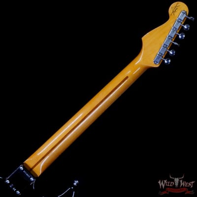 2021 Fender Custom Shop Team Built David Gilmour Signature Stratocaster Relic Black over 3 Tone Sunburst image 5