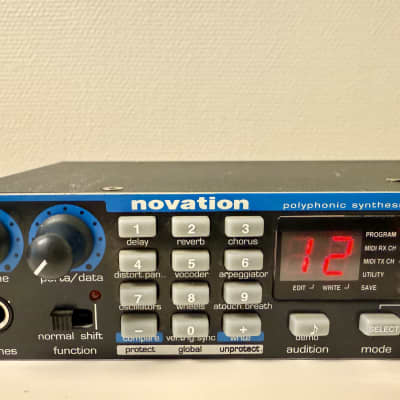 Novation A Station 8-Voice Rackmount Synthesizer 2001 - Blue