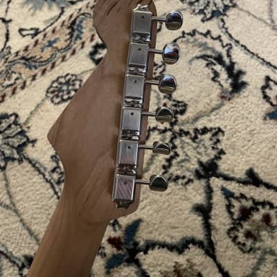 Warmoth Roasted Maple Stratocaster Neck w/ Fender Locking Vintage Tuners image 6
