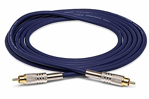 Hosa DRA-501 RCA to RCA S/PDIF Coax Cable, 1 Meter image 1