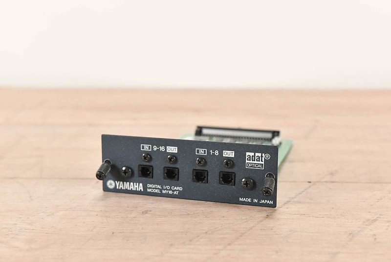 Yamaha MY8AD96 8-channel 96kHz Analog Input Card | Sweetwater