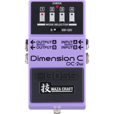Boss DC-2W Dimension C Waza Craft Dimensional Chorus Guitar Effect Pedal image 5