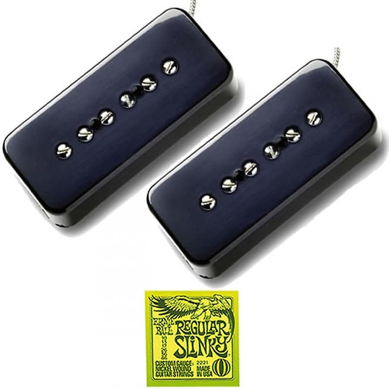 Seymour Duncan Antiquity P90 Soapbar Black Pickup Set W Free Reverb