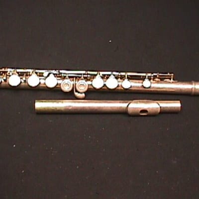 Artley Model 18-0 Silver Platted Flute as-is   13 F image 1