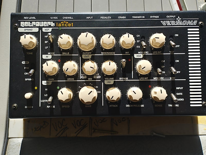 Vermona RETROVERB LANCET 2010S Reverb