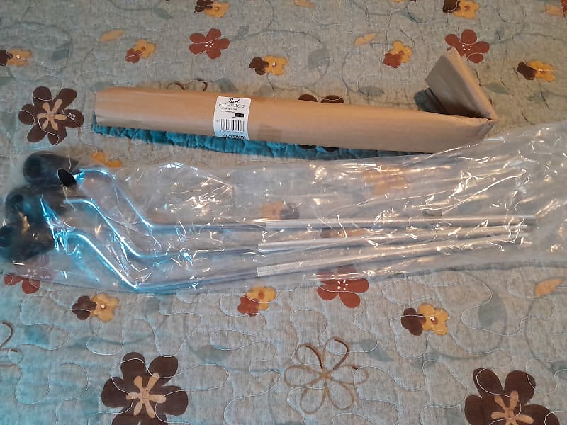 Pearl FTL07RC3 9.5mm Floor Tom Legs (3) 2010s Chrome Reverb