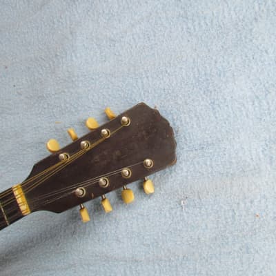 1919 Gibson A Model Mandolin With Original Hardshell Case Player Condition Gibson A Model Mandolin Original Finish image 6