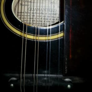 Gibson Style A snakehead Mandolin 1928, Black image 8