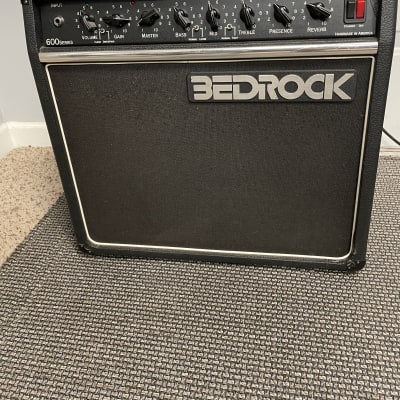 BEDROCK 600 Series 1-12 Guitar Combo Tube Amp image 1