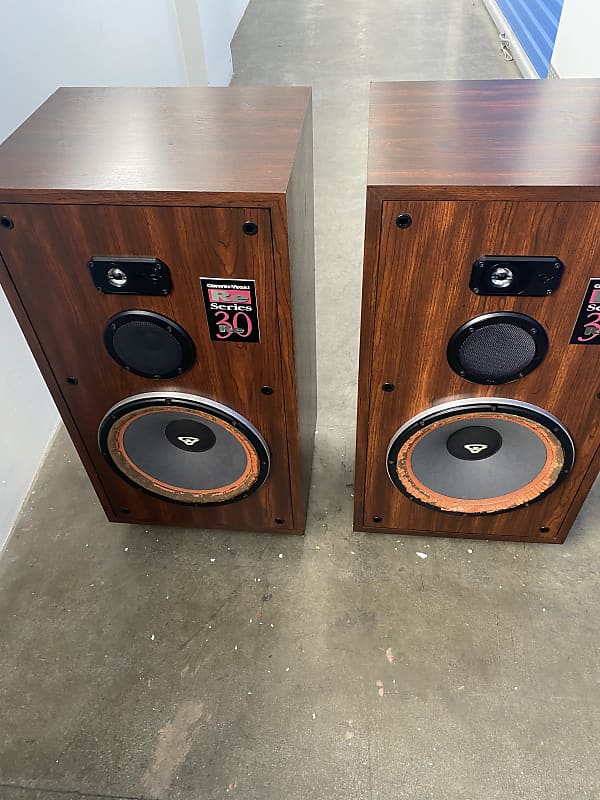 Vintage Speakers Cerwin Vega Re Series 30 Woofer Speaker Old