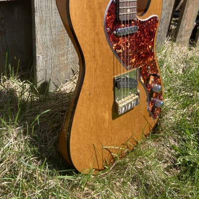 Brown Bear Guitars Korina Tele with TV Jones Starwoods image 13