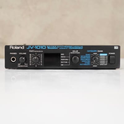 Roland JV-1010 64-Voice Expandable Synthesizer Module w/ Power Supply #56206
