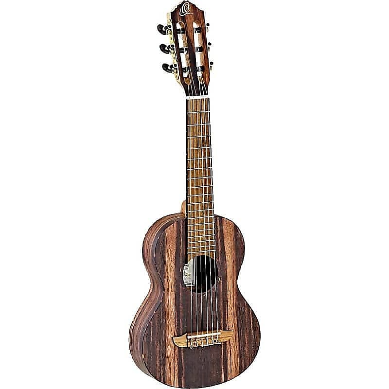 Ortega Guitars RGL5EB Timber Series Ebony Top Guitarlele image 1