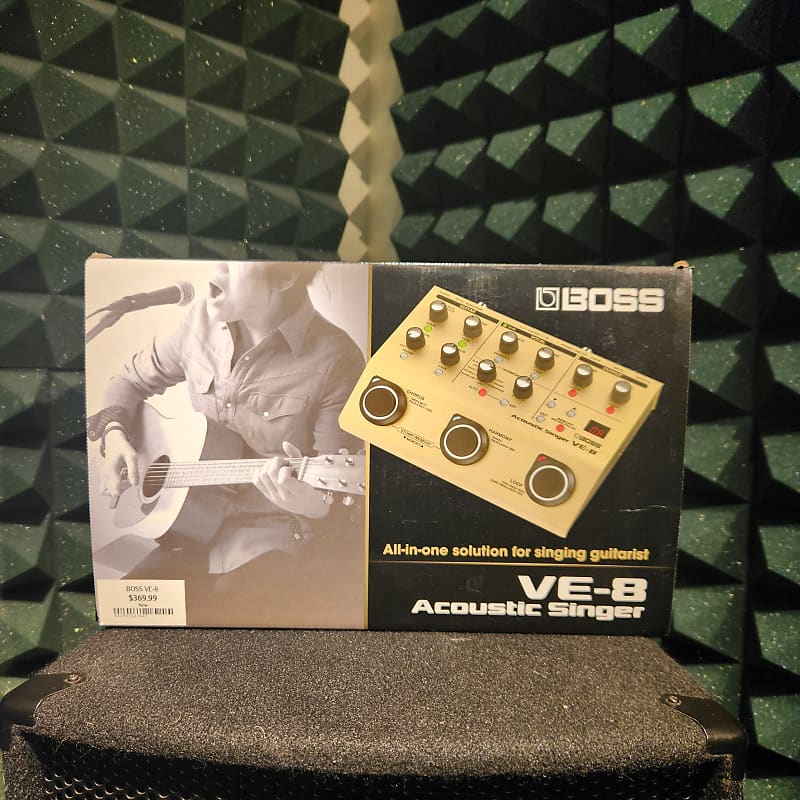 BOSS VE-8 Acoustic Singer マルチエフェクター BOSS VE-8 Acoustic Singer Multi-Effects Pedal | Guitar Center