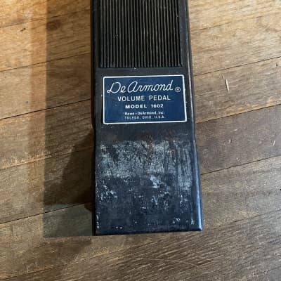 DeArmond Volume Pedal Model 1602 1970s - Black for sale