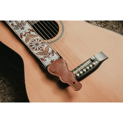 KLIQ Vintage Woven Guitar Strap for Acoustic and Electric Guitars