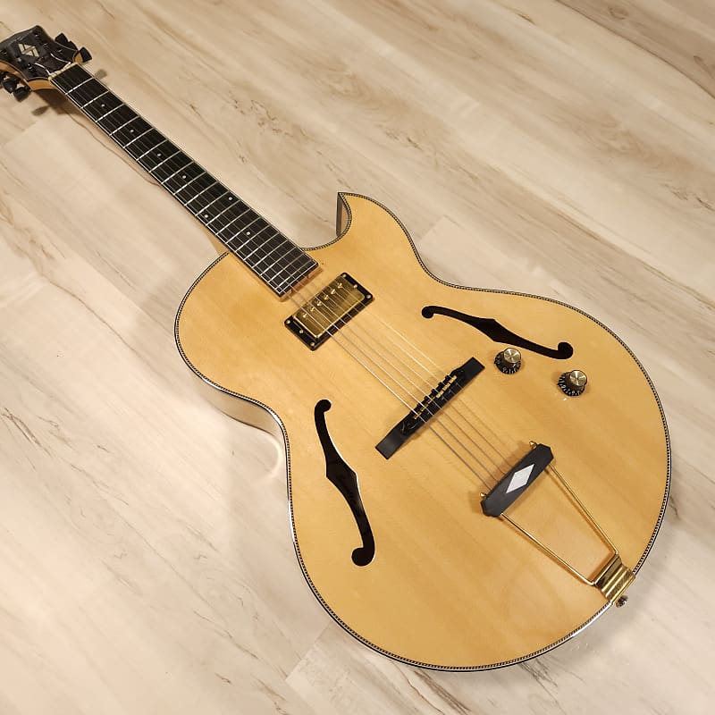 Seventy Seven Guitars Hawk Jazz 2018 - Natural | Reverb