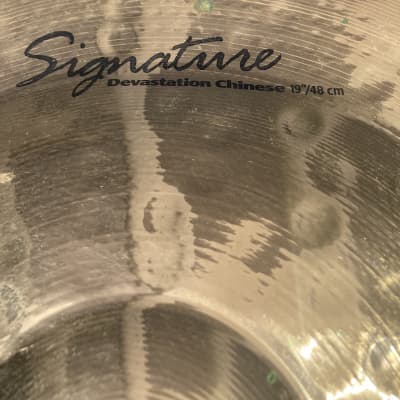 Sabian Carmine Appice's 19" Carmine Appice Signature Chinese Cymbal B, Autographed! (#16) image 15