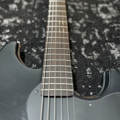 Partscaster Concierge Sixty Six-Style Guitar - Black image 3