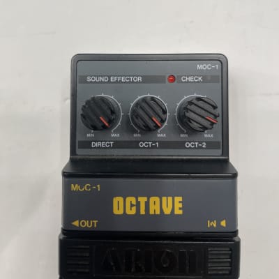 Arion MOC-1 Octave Analog Octaver Vintage Guitar Effect Pedal image 2