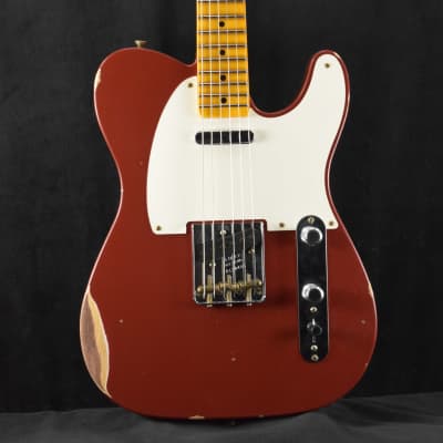 Fender Custom Shop Ltd Ed Reverse '50s Telecaster Relic - Aged Cimarron Red for sale
