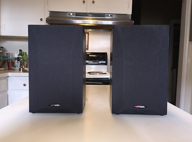 Polk Audio R15 Bookshelf Speakers Black Pair