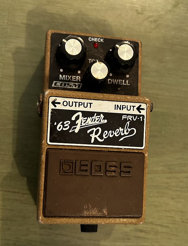 Fender 63 reverb pedal | Reverb