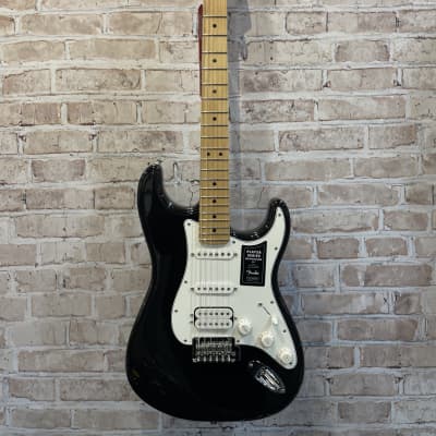 Fender Player Stratocaster HSS with Maple Fretboard Black (King Of Prussia, PA) image 1