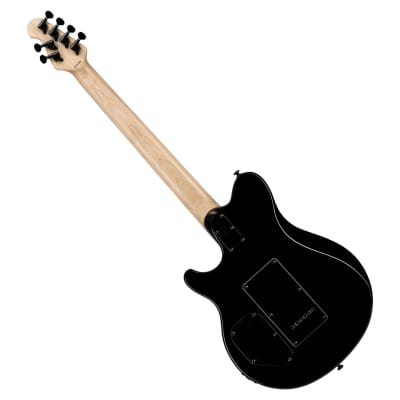Sterling by Music Man Axis (AX3S), Black with White Binding image 5