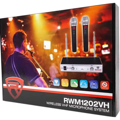 Rockville RPG8 8" Powered Active 400 Watt PA Speaker W/Dual Wireless Mics image 13