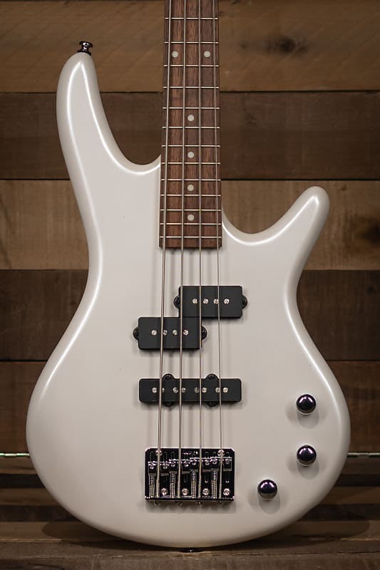 Ibanez GSRM20 Mikro 4-String Bass, Pearl White image 1