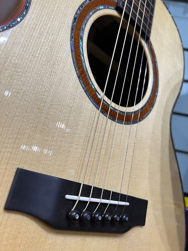 BSG OM43F Custom Euro Acoustic Guitar image 1