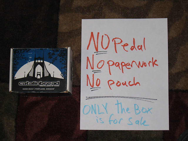 Catalinbread Blood Donor Limited Edition Fuzz Pedal 2023