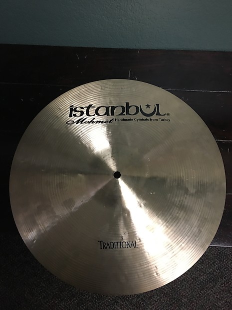 Istanbul Mehmet 16" Traditional Series Dark Crash Cymbal image 1