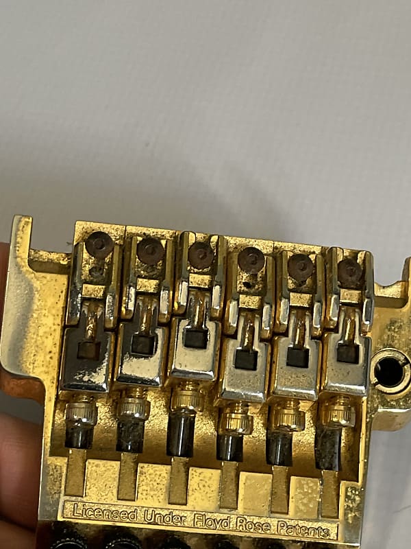 1990's Japan Ibanez RG Series Gold Lo-Pro Edge Floyd