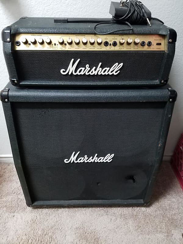 Marshall Valvestate 8100 half stack Black