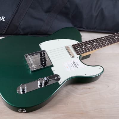 Fender Traditional II '60s Telecaster MIJ 2023 Aged Sherwood Green Metallic Japan Exclusive w/ Bag image 4