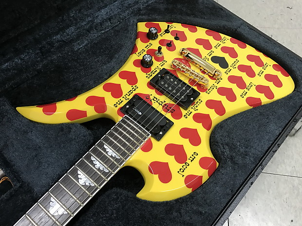 Fernandes Burny MG-380S w/Sustainer Incl OHSC *X-japan HIDE *RARE  *Worldwide FAST S/H using EMS