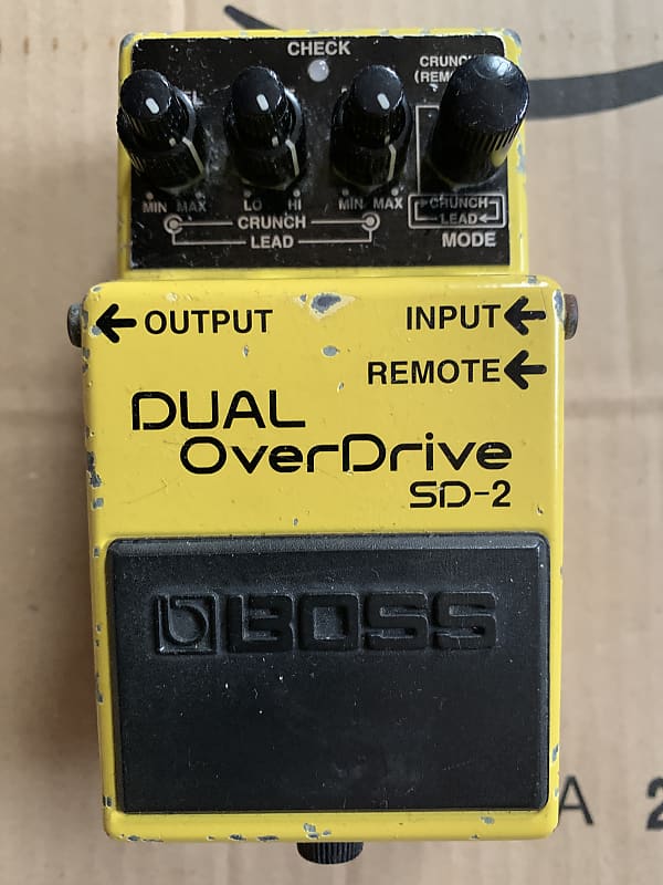 Boss sd-2 dual overdrive