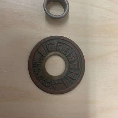 Gretsch Round Bass Drum Badge 1958 image 1