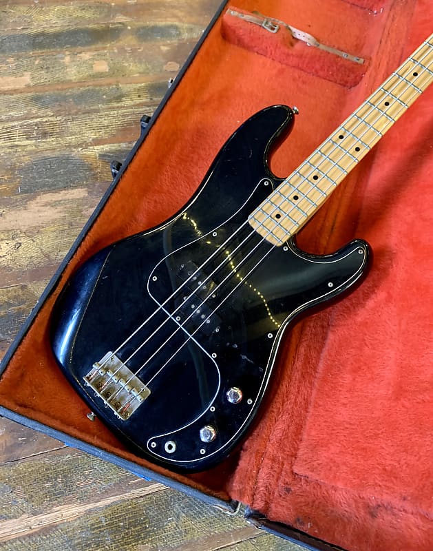 Greco PB-450 spacy sound bass 1981 Black p precision