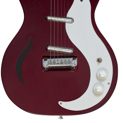 Danelectro '59M Spruce Double Cutaway Electric Guitar | Chianti (BACKORDERED) image 2
